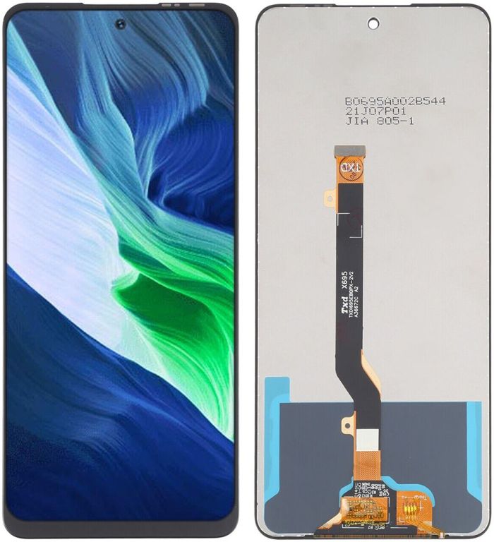Дисплей + сенсор Infinix Note 10 Pro / X695/X695C/X695D/X693 Black - p/n: HXDI695EBQPX-2