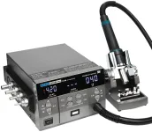 Термоповітряна паяльна станція SUGON 8620DX Pro фен / 100-500°С / 4 канали пам'яті / 4 насадки / 1300 Вт