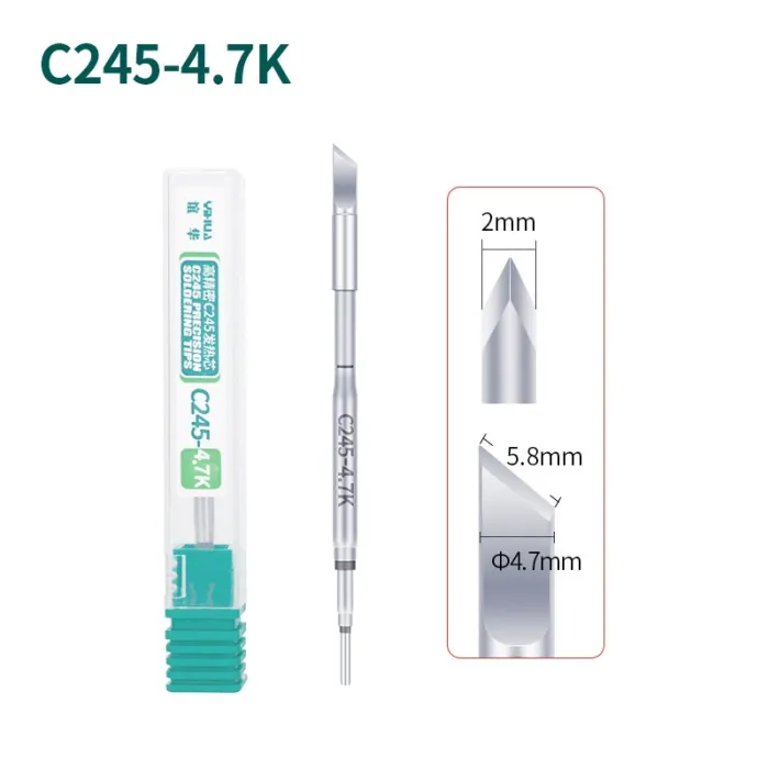 Жало, наконечник Yihua C245-4.7K для паяльника / паяльных станций / лезвие