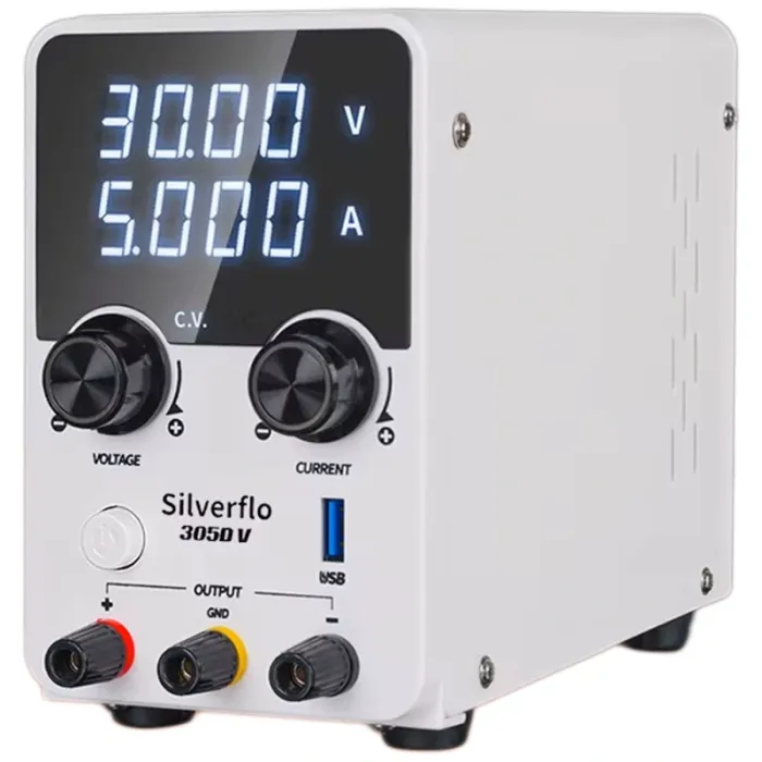 Блок питания Silverflo 305D-V импульсный / компактный / USB Quick Charge / 30В 5А / 150 Вт