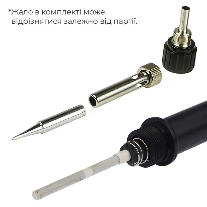 Паяльник A-096 / Жало 900M / LCD экран / кнопочная регулировка / 180 - 480 °C /  220В 80Вт