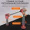 Штатив для микроскопа YCS Dragon Arm универсальный / вращение 360° / длина 400 мм / диаметр 32 мм / Black