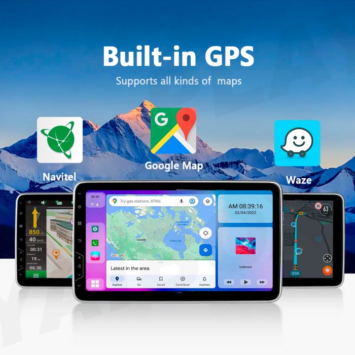 Автомобильный CarPlay Mini Box UX-999 Pro / 64 ГБ / Android 9