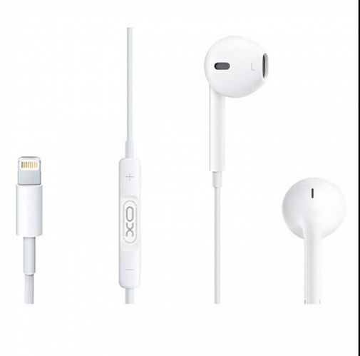 XO EP45 Wired/Bluetooth earphones lightning White