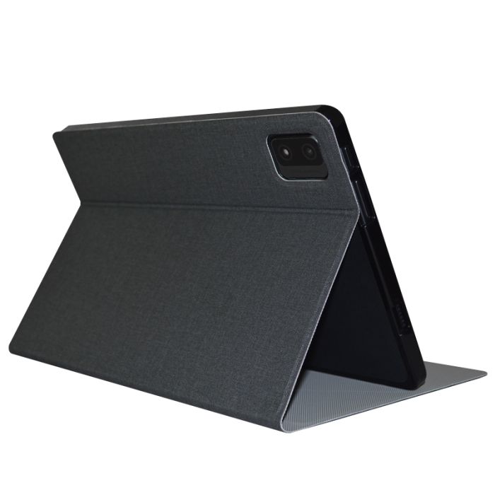 Чохол книжка для планшета Blackview Tab 12 / Tab 12 Pro / підставка / силіконова основа / чорний