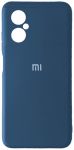 Чехол Silicone Case Full for Xiaomi Redmi Note 11R/Poco M4 5G Navy Blue