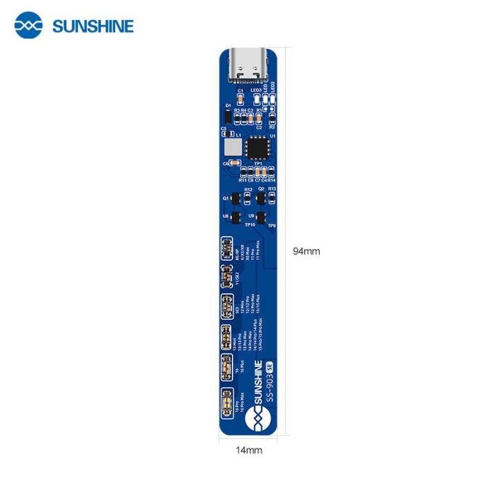 Активатор аккумуляторов Sunshine SS-903 SE для iPhone 8 - 16 Pro Max