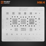 Трафарет BGA Amaoe Huawei HW:4 HI6220 / 6250 / MSM8952 (0.12mm)