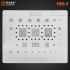Трафарет BGA Amaoe Huawei HW:4 HI6220 / 6250 / MSM8952 (0.12mm)
