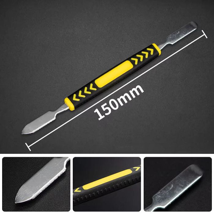 Лопатка TELIJIA TE-655-C двусторонняя, для разборки корпусов, техники, металлическая