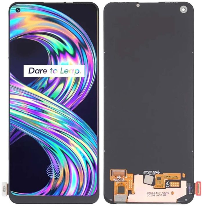 Дисплей + сенсор Realme 8 4G Black (OLED) - p/n: KTX643XF05-0