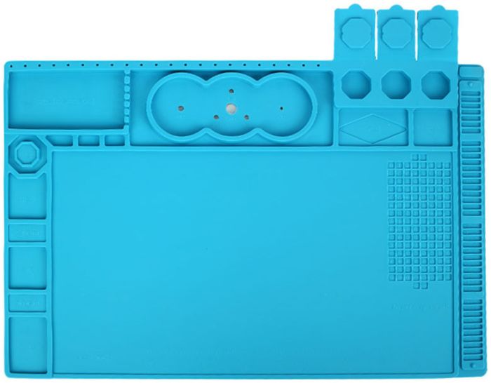 Термоизоляционный силиконовый коврик для микроскопа Mechanic V56 (480*320 mm)
