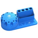 УЦЕНКА! Подставка для хранения инструментов TE-193 / отверток / пинцетов / 360° / Blue