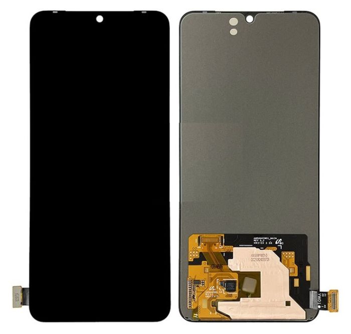 Дисплей + сенсор для Vivo V21 Black OLED