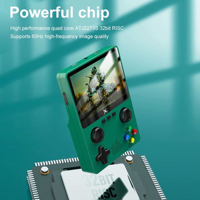 Портативная игровая приставка X6 10000 игр / 3.5'' IPS, 640x480 / AV выход / консоль, ретро / 2000 mAh Purple