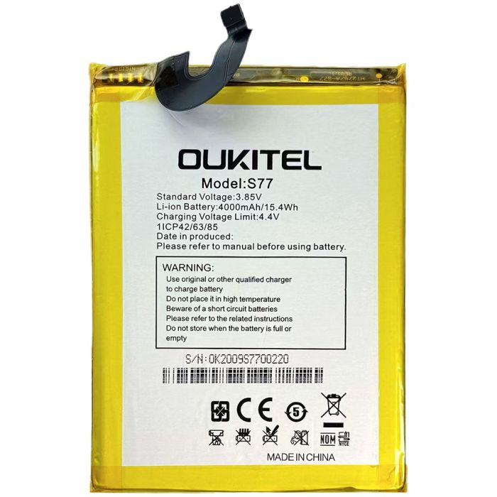 Аккумулятор для Oukitel C18 Pro / S77 / 4000 mAh