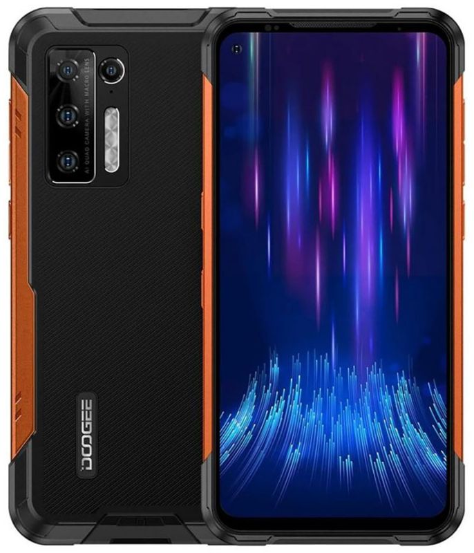 Смартфон Doogee S97 Pro 6.39'' / 8+128Gb / 8500 мАг / 48 + 16Mp / далекомір / IP68 / Orange / Відновлений