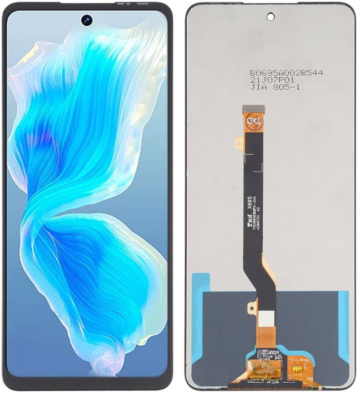 Дисплей + сенсор Tecno Camon 18P (CH7n) Black - p/n: FPC6805-4