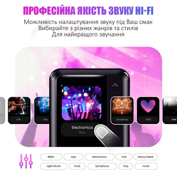 Наушники TWS переводчик IKKO ActiveBuds / AI ChatGPT голосовой ассистент / 45 языков / WI-FI / BT 5.3 Black