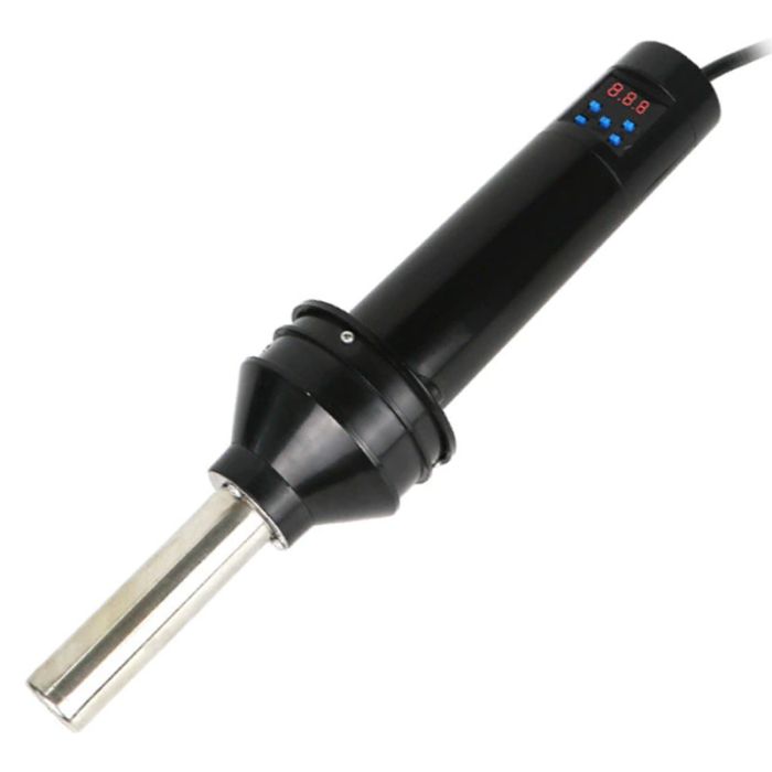 Термофен YAOGONG 8032A+ цифрове регулювання 100 - 480 °C / 450 Вт / 24 л/хв / насадки
