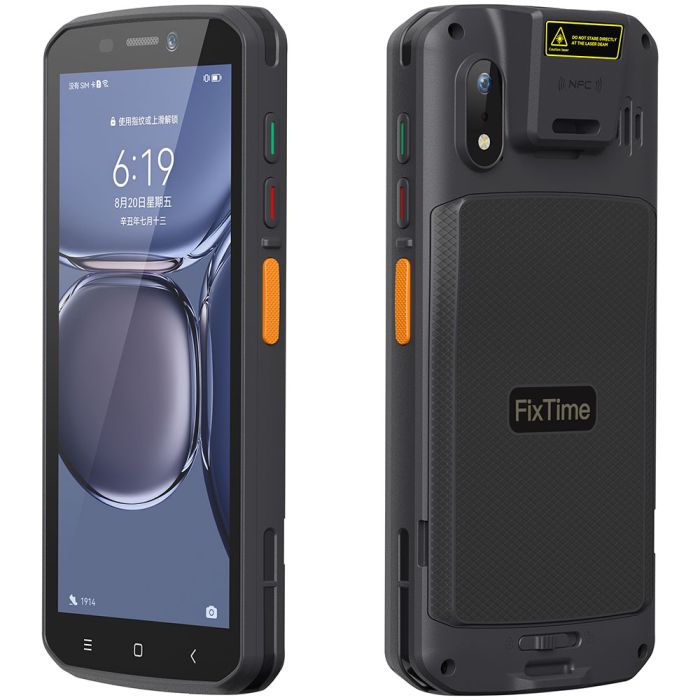Терминал сбора данных FixTime KP58H / 5.5'' IPS / 4+64 ГБ / Android 14 / NFC / IP67 / 5000 мАч