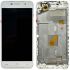 Дисплей + сенсор с рамкой Homtom HT37 White - p/n: KLL-C50289GFM-FPC-V01