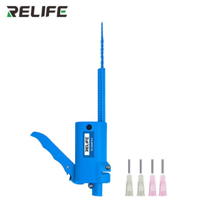 Дозатор паяльной пасты, клея RELIFE RL-062A Pro диспенсер, толкатель, экстрактор для шприца 5 - 10cc