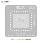 Трафарет BGA Amaoe Apple M3 Pro CPU 339S01318 /  MacBook Pro / 0.20 mm