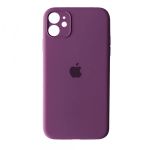 Чохол Silicone Case Full Camera for iPhone 12 (45) purple