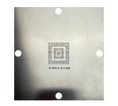 Трафарет BGA прямого нагрева NV BR03 N A3 (0.50 mm) 90 x 90 mm