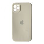 Silicone Case Full Camera Square side for iPhone 12 Pro Cream