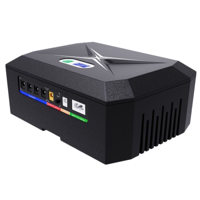 Источник бесперебойного питания (ИБП, UPS) DCP60W для роутера, терминала, камеры (60 Вт, 20800 mah) Black