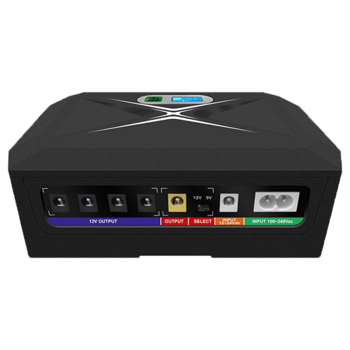 Источник бесперебойного питания (ИБП, UPS) DCP60W для роутера, терминала, камеры (60 Вт, 20800 mah) Black
