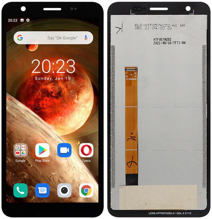 Дисплей + сенсор Blackview BV6600 / BV6600 Pro / BV6600E Black - p/n: FPC-HTF057H252-A1