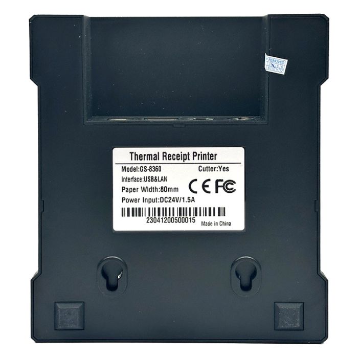 Портативный принтер чеков / этикеток Netum GS-8360 USB +LAN / термопринтер 80 мм