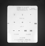 Трафарет BGA Amaoe для FaceID iPhone X / 11 / 12 (0.10 mm)