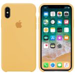 Silicone case for iPhone X/XS ( 4) yellow