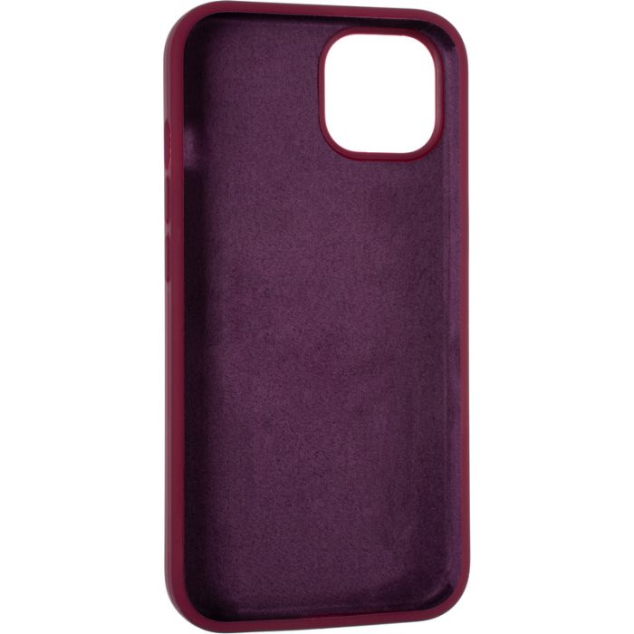 Original Full Soft Case for iPhone 13 Marsala (Without logo)