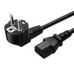 Кабель питания Schuko PC-186 CEE 7/7 - IEC C13 евровилка / медь / 1.5мм / 3м