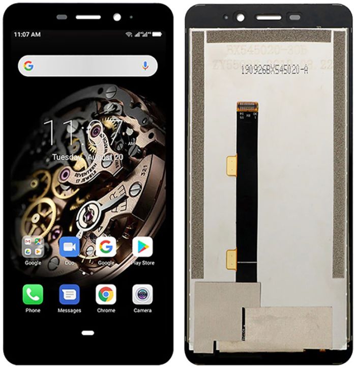 Дисплей + сенсор Ulefone Armor X10 / X10 Pro Black - p/n: S-T550NKI003P-V02-12