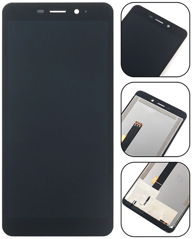 Дисплей + сенсор Ulefone Armor X10 / X10 Pro Black - p/n: S-T550NKI003P-V02-12