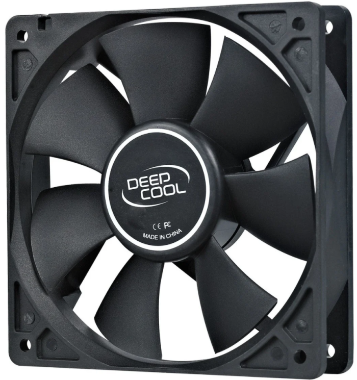 Вентилятор 120 mm Deepcool XFAN 120 черный лак, 120x120x25мм HB 1300 об/мин 26дБ (XFAN 120)
