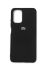 Silicone Case Full for Xiaomi Redmi Note 11/11S Black