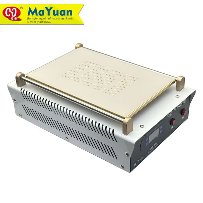 Сепаратор вакуумный MaYuan MY-S878 (14") силиконовая подложка / для ремонта смартфонов / 120°C / 550 Вт