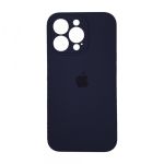 Silicone Case Full Camera for iPhone 13 Pro Max ( 8) midnight blue
