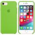 Silicone case for iPhone 7/8 (31) lime green