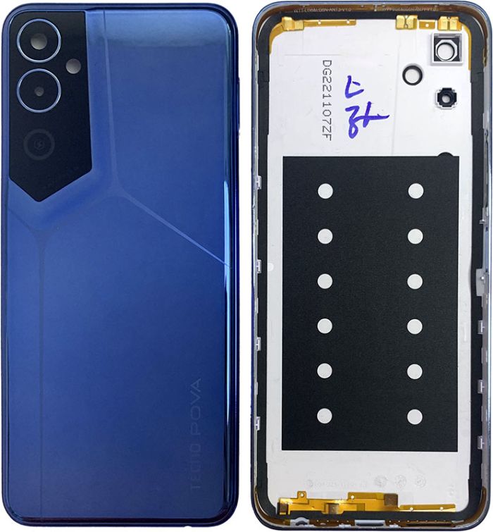Задняя крышка для TECNO POVA Neo 2 (LG6N) Cyber Blue