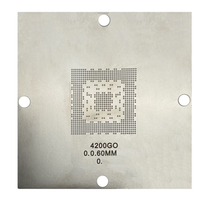 Трафарет BGA прямого нагрева 4200GO (0.60 mm) 90 x 90 mm