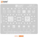 Трафарет BGA Amaoe SAM:17 Snapdragon 8Gen1 SM8450 / Samsung Exynos 2200 / E9925 S22 Series / SM8450 CPU / S22 / S22+ / S22Ultra / S901 / S906 / S908 (0,12mm)