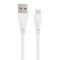 Кабель Biboshi A28 USB - Micro-USB / 90см / 3A / white